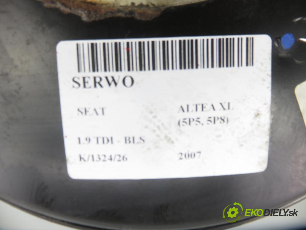 SEAT ALTEA XL (5P5, 5P8) MINIVAN 2007 77,00 1.9 TDI - BLS 1896,00 posilovač 1K1614105AQ ; 0204051358 (Servočerpadlo)