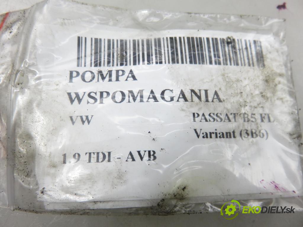 VW PASSAT B5.5 Variant (3B6) KOMBI 2001 74,00 1.9 TDI - AVB 1896,00 Pumpa servočerpadlo 8D0145177Q (Servočerpadlo)
