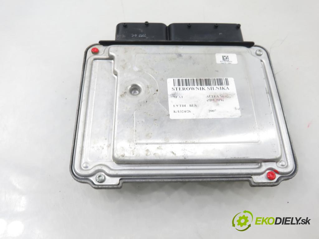 SEAT ALTEA XL (5P5, 5P8) MINIVAN 2007 77,00 1.9 TDI - BLS 1896,00 Riadiaca jednotka Motor 0281014105 ; 03G906021PG