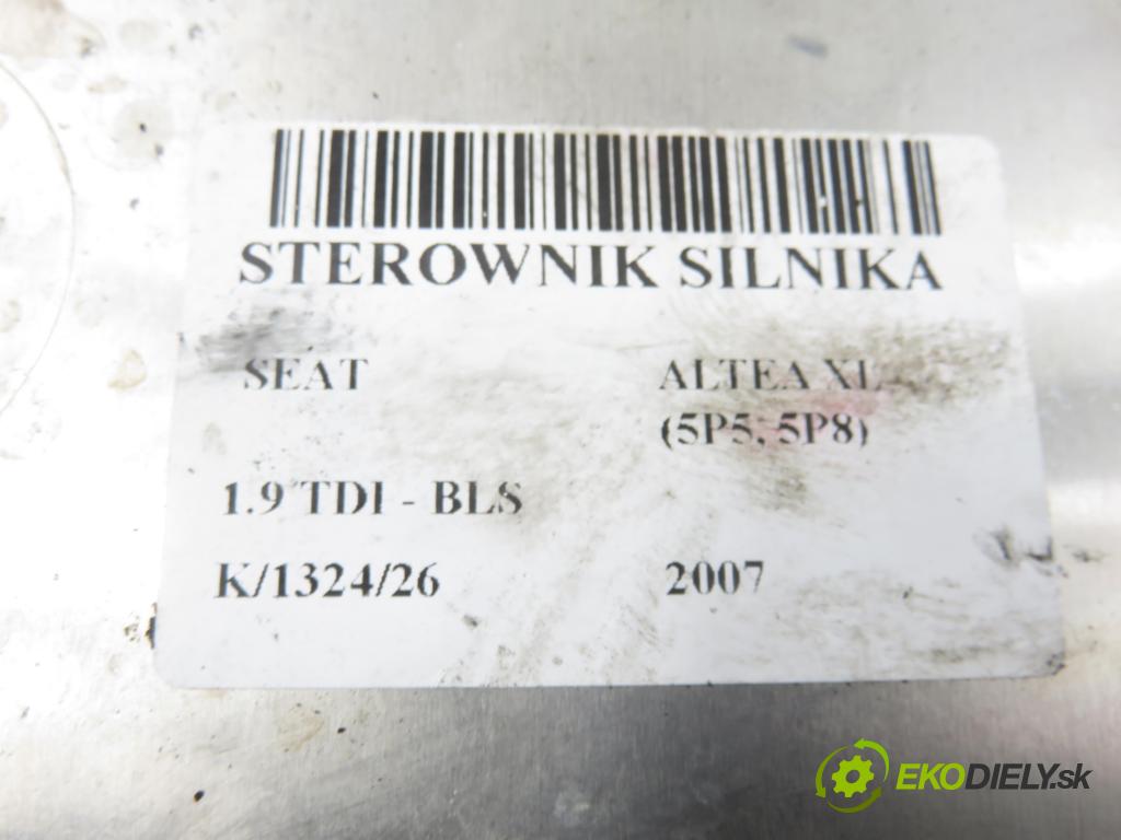 SEAT ALTEA XL (5P5, 5P8) MINIVAN 2007 77,00 1.9 TDI - BLS 1896,00 Riadiaca jednotka Motor 0281014105 ; 03G906021PG