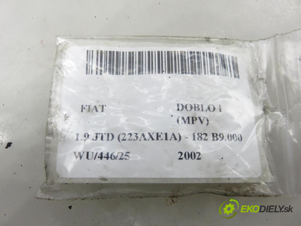 FIAT DOBLO nadwozie wielkoprzestrzenne (MPV) (119_, 223_) KOMBIVAN 2002 74,00 1.9 JTD 100 - 182 B9.000 1910,00 vstřikovač 0445110119 (Vstřikovač paliva)