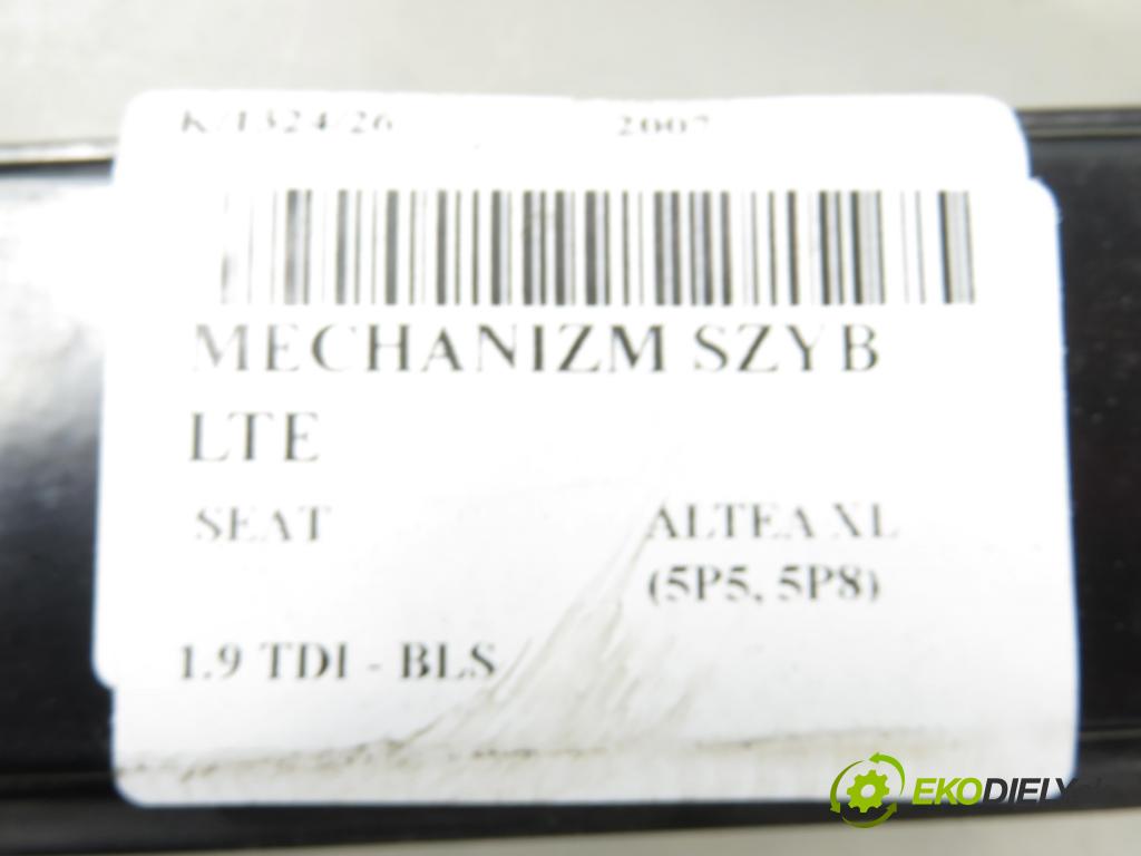 SEAT ALTEA XL (5P5, 5P8) MINIVAN 2007 77,00 1.9 TDI - BLS 1896,00 mechanismus oken LTE 1K0959703M