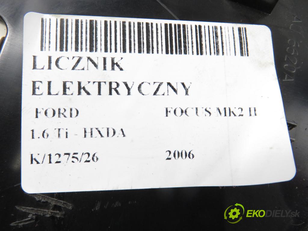 FORD FOCUS II (DA_, HCP) HB 2006 85,00 1.6 Ti - HXDA 1596,00 prístrojovka elektrický 4M5T10849ER