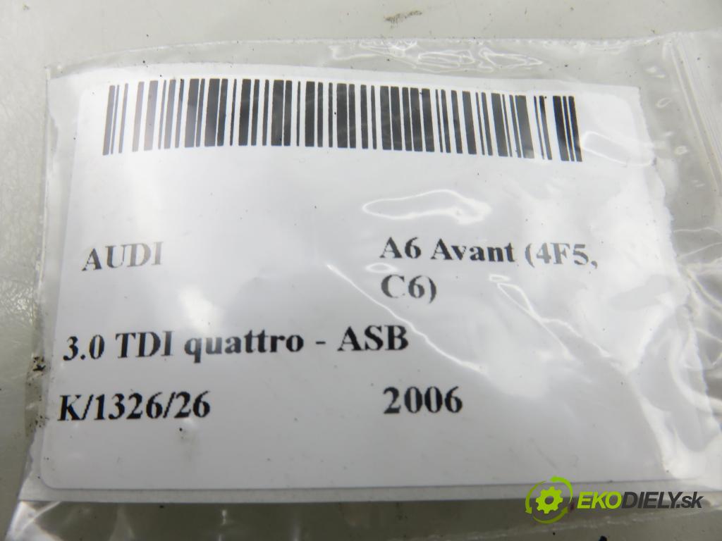 AUDI A6 Avant (4F5, C6) KOMBI 2006 171,00 3.0 TDI quattro - ASB 2967,00 Snímač nárazu 5WK43722 ; 4L0959651 (Snímač nárazu)