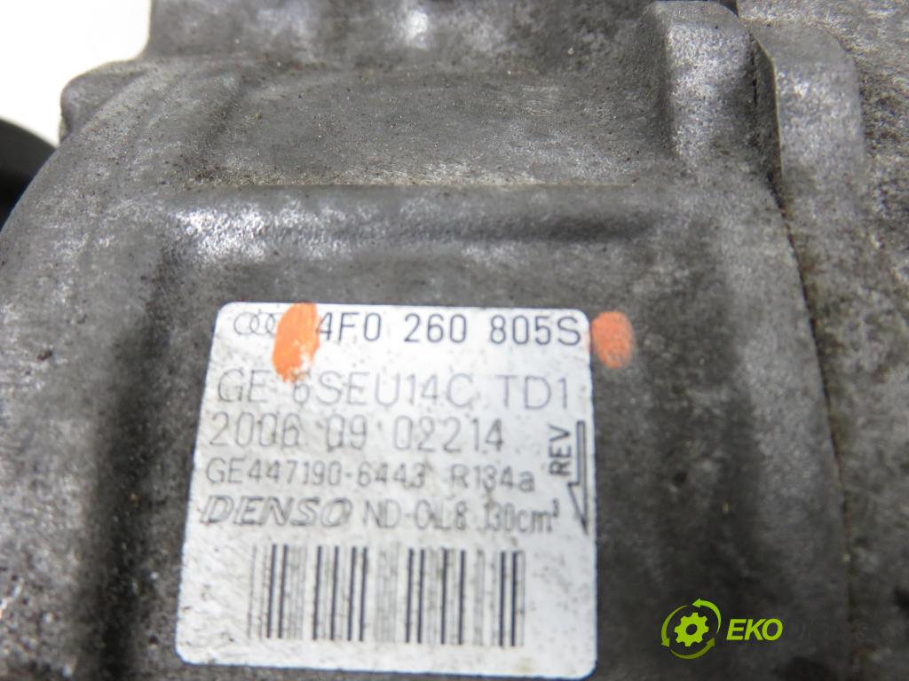 AUDI A6 Avant (4F5, C6) KOMBI 2006 171,00 3.0 TDI quattro - ASB 2967,00 KOMPRESOR: klimatizace 4F0260805S (Kompresor klimatizace)