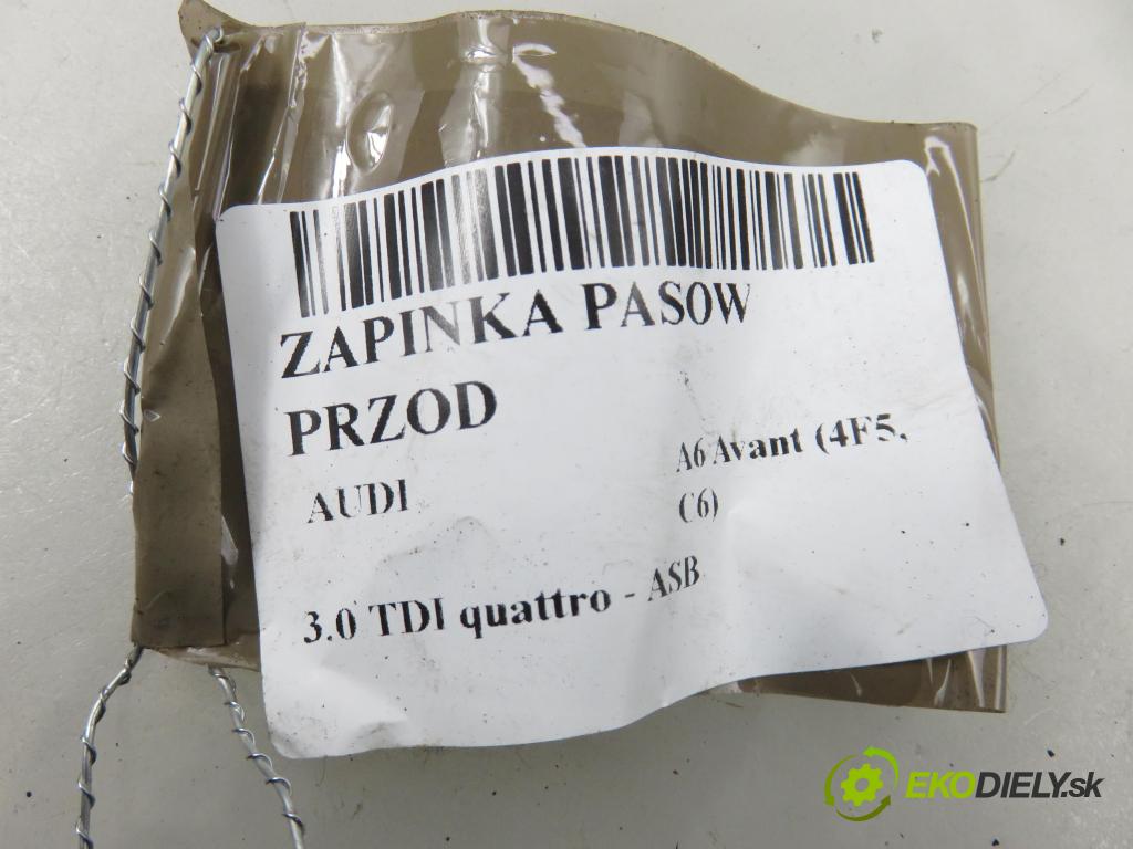 AUDI A6 Avant (4F5, C6) KOMBI 2006 171,00 3.0 TDI quattro - ASB 2967,00 zapínače pásov predný 8E0857755D