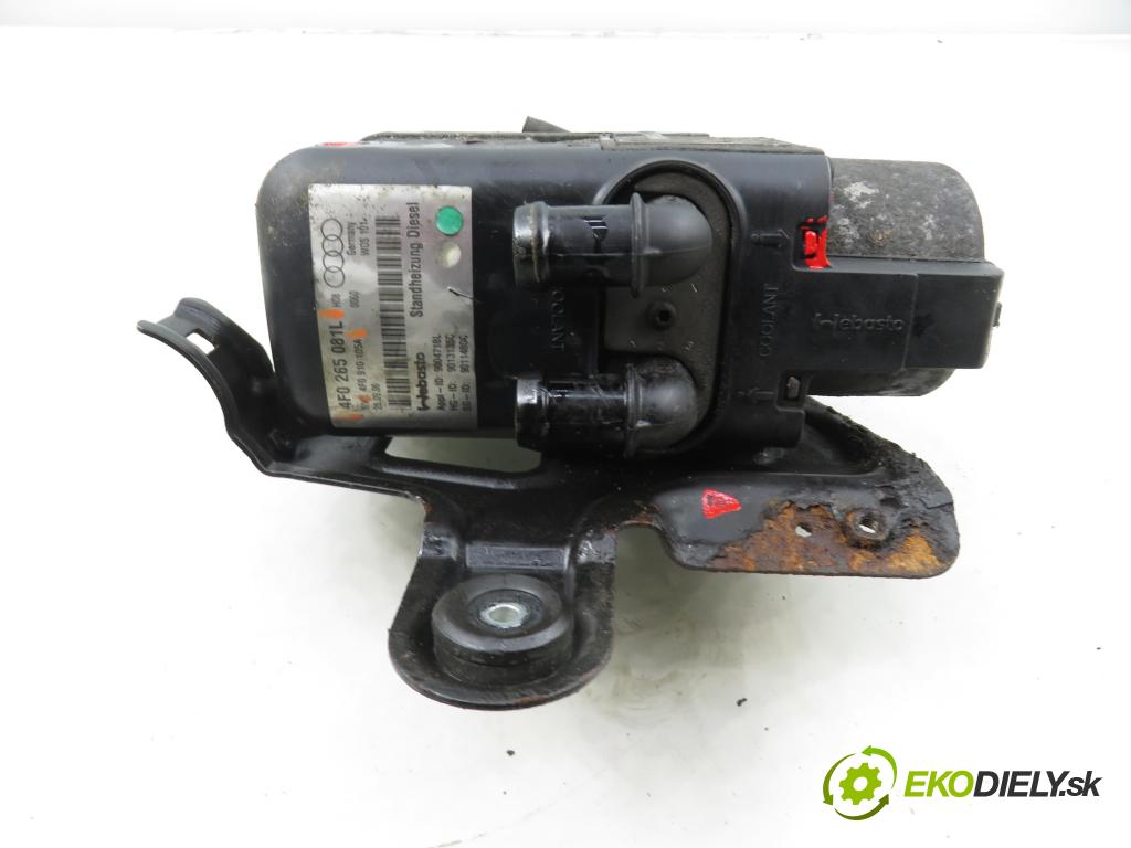 AUDI A6 Avant (4F5, C6) KOMBI 2006 171,00 3.0 TDI quattro - ASB 2967,00 Webasto 4F0265081L ; 4F0910105A (Webasto (nezávislé topení))