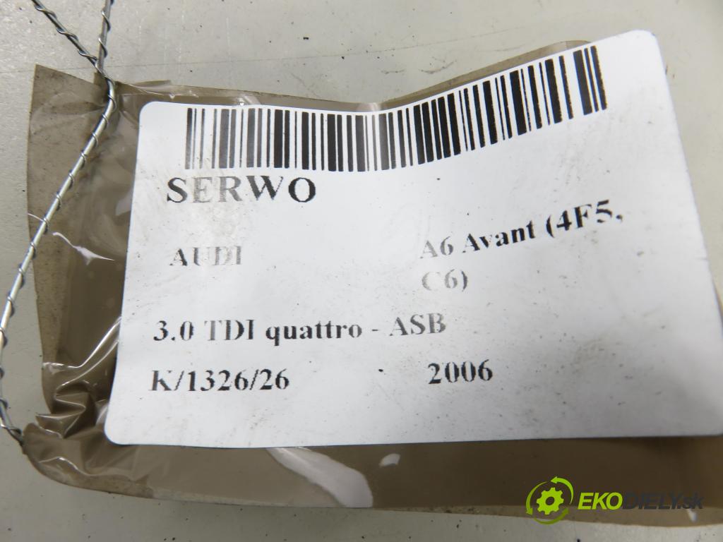 AUDI A6 Avant (4F5, C6) KOMBI 2006 171,00 3.0 TDI quattro - ASB 2967,00 Posilovač 4F0612105G (Servočerpadlo)