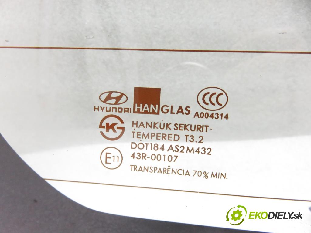 HYUNDAI GETZ (TB) HB 2005 46,00 1.1 - G4HD 1086,00 Okno zadné kapota
