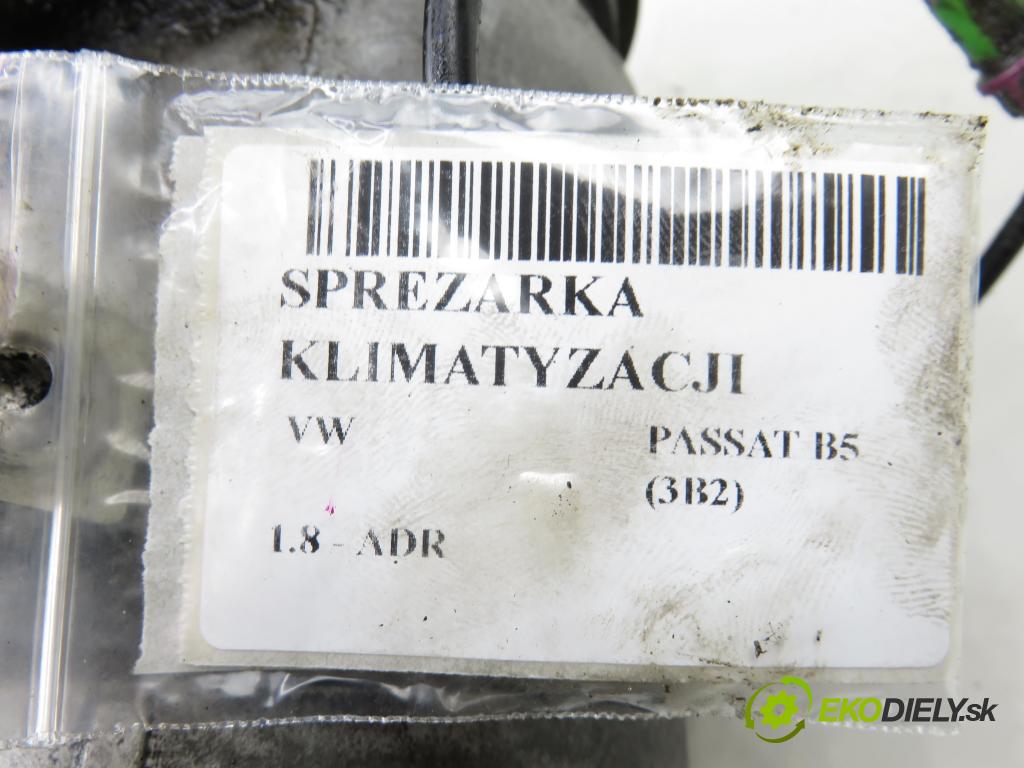 VW PASSAT B5 (3B2) SEDAN 1998 92,00 1.8 20V 125 - ADR 1781,00 KOMPRESOR: klimatizace 8D0260805D ; 5062310500 ; 5060310780 (Kompresor klimatizace)