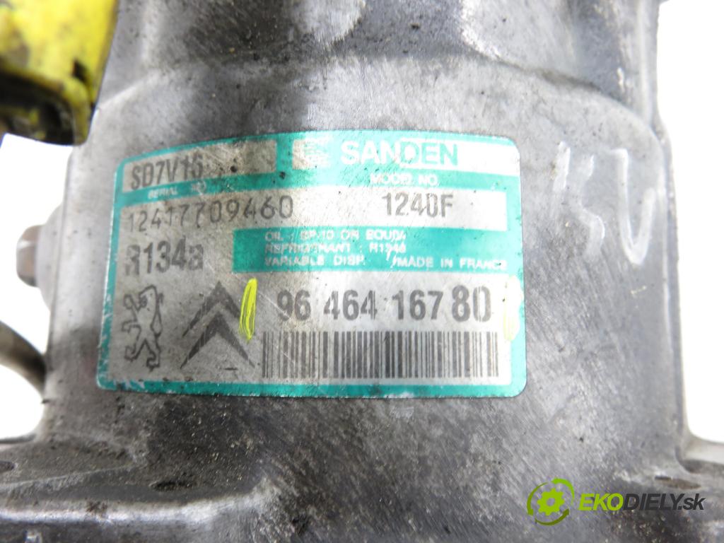 PEUGEOT PARTNER Combispace (5F) KOMBIVAN 2005 66,00 2.0 HDI - RHY (DW10TD) 1997,00 KOMPRESOR: klimatizace 9646416780 (Kompresor klimatizace)