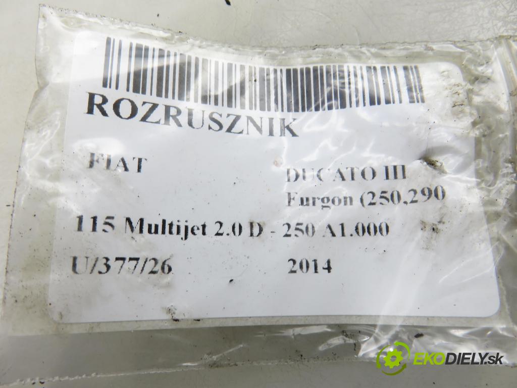 FIAT DUCATO Furgon (250_, 290_) FURGON 2014 85,00 115 Multijet 2.0 D - 250 A1.000 1956,00 Štartér  (Štartér)