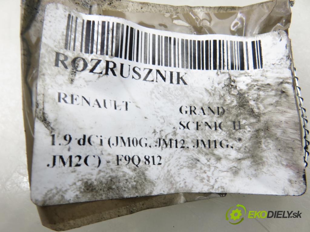 RENAULT GRAND SCENIC II (JM0/1_) MINIVAN 2004 88,00 1.9 dCi 120 - F9Q 812 1870,00 startér 8200331251 ; D7R49 (Startér)