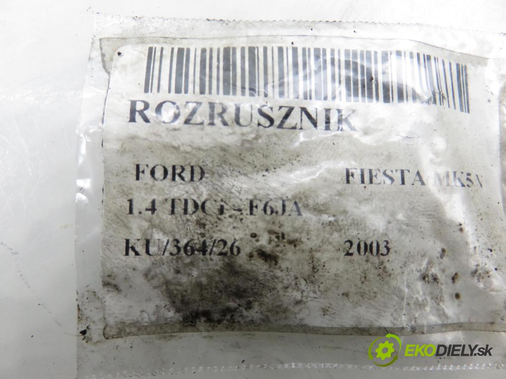 FORD FIESTA V (JH_, JD_) HB 2003 50,00 1.4 TDCi 8V 68 - F6JA 1399,00 Štartér 2S6U11000EB (Štartér)