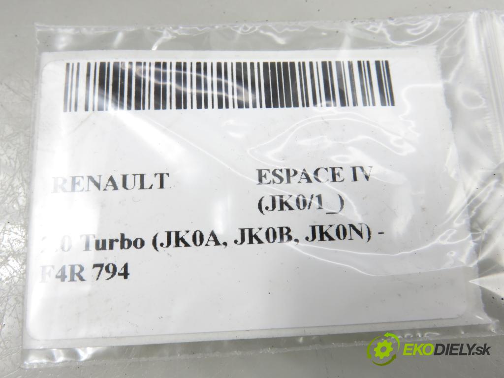 RENAULT ESPACE IV (JK0/1_) MINIVAN 2003 120,00 2.0 Turbo 163 - F4R 794 1998,00 rezistor / reostat kúrenia 52492365