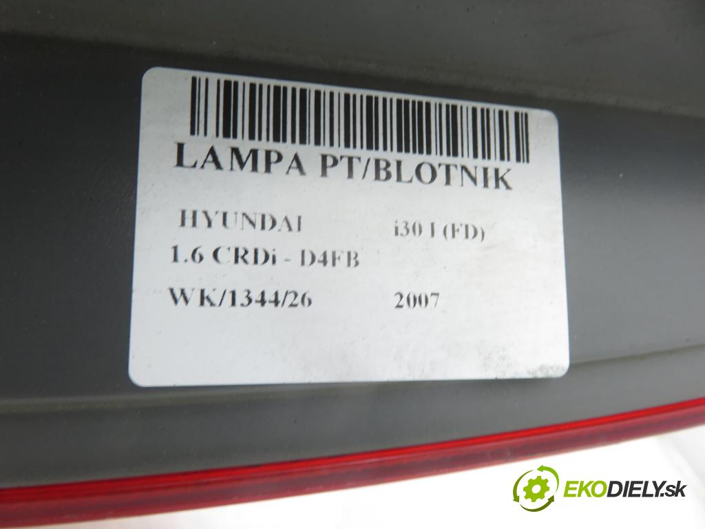 HYUNDAI i30 (FD) HB 2007 66,00 1.6 CRDi - D4FB 1582,00 Svetlo pravé zadné 924022L0