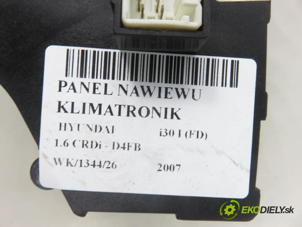 HYUNDAI i30 (FD) HB 2007 66,00 1.6 CRDi 1582,00 Panel topení KLIMATRONIK 972502L610