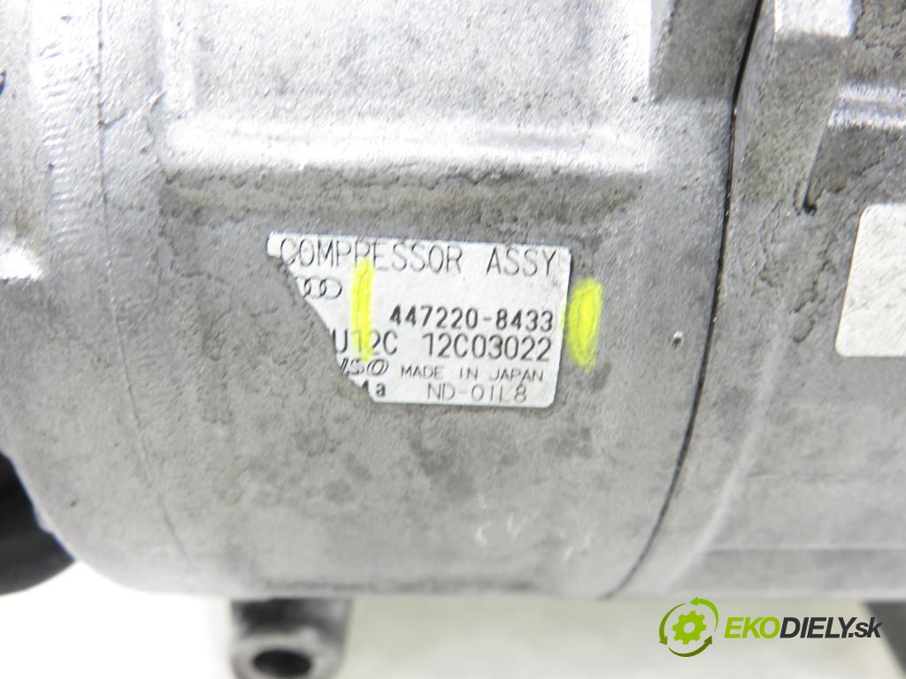 AUDI A4 (8E2, B6) SEDAN 2002 132,00 2.5 TDI V6 180 quattro - AKE 2496,00 KOMPRESOR: klimatizácie 4472208433 (Kompresor klimatizácie)