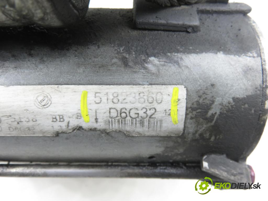 FIAT PANDA (169_) HB 2009 51,00 1.3 D Multijet - 188 A8.000 1248,00 Štartér 51823860 ; D6G32 (Štartér)