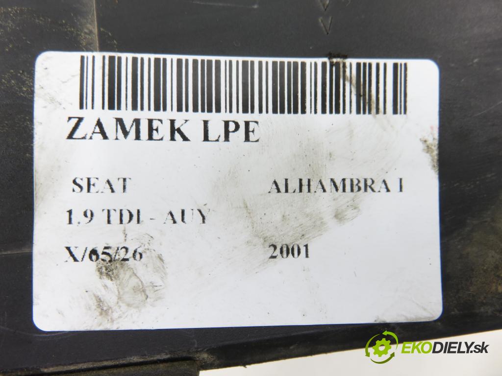 SEAT ALHAMBRA (7V8, 7V9) MINIVAN 2001 85,00 1.9 TDI - AUY 1896,00 zámok 