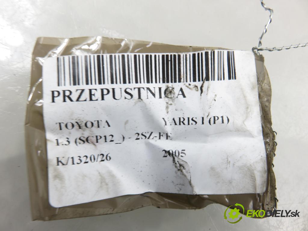 TOYOTA YARIS (_P1_) HB 2005 64,00 1.3 (SCP12_) - 2SZ-FE 1298,00 Škrtiaca klapka 222100J010 (Škrtiaca klapka)