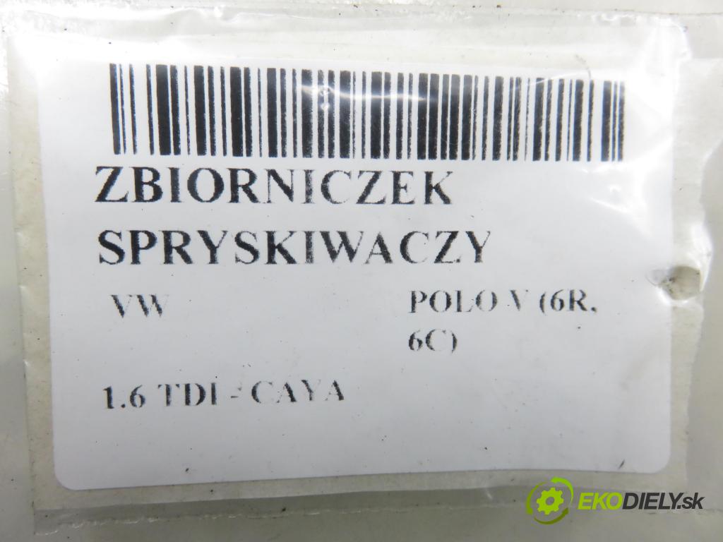 VW POLO (6R, 6C) HB 2009 55,00 1.6 TDI - CAYA 1598,00 nádržka ostřikovačů 6R0955449D ; 6R0955453E ; 6R0955453D (Klika dveří ostatní)