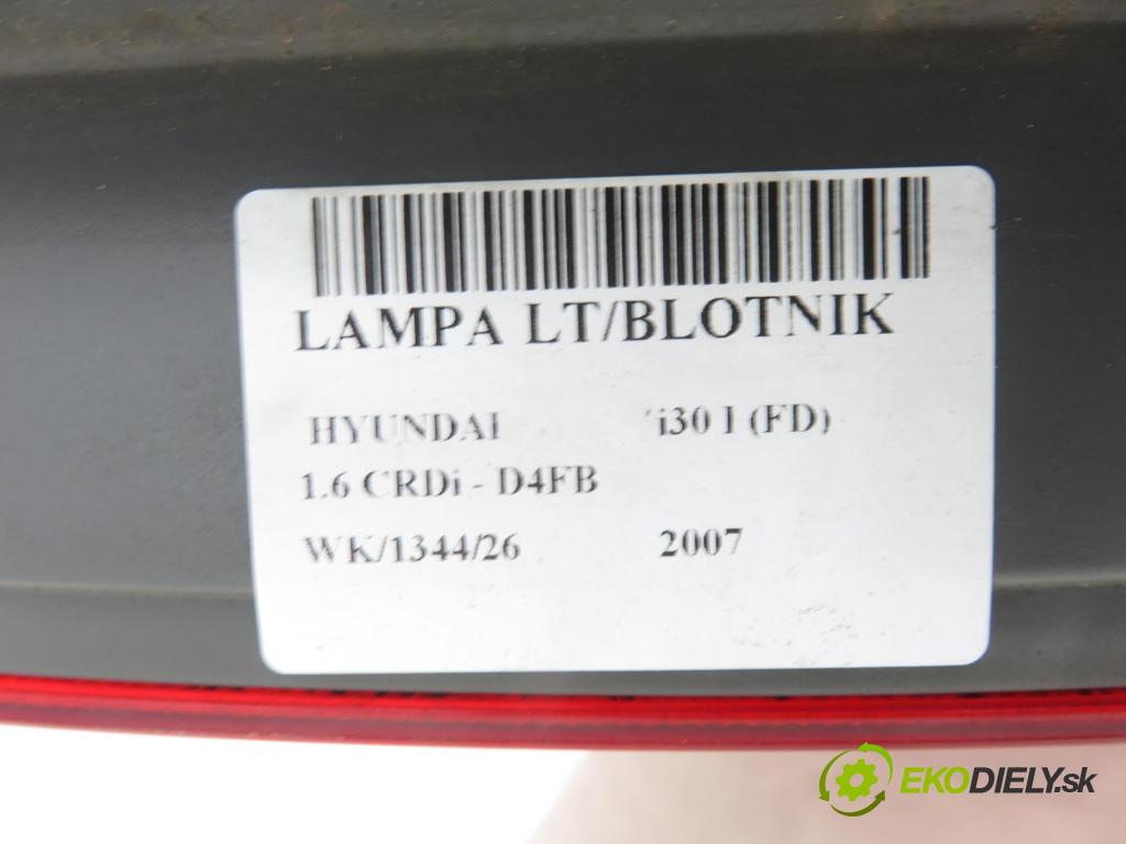 HYUNDAI i30 (FD) HB 2007 66,00 1.6 CRDi - D4FB 1582,00 Svetlo ľavé zadné 924012L0