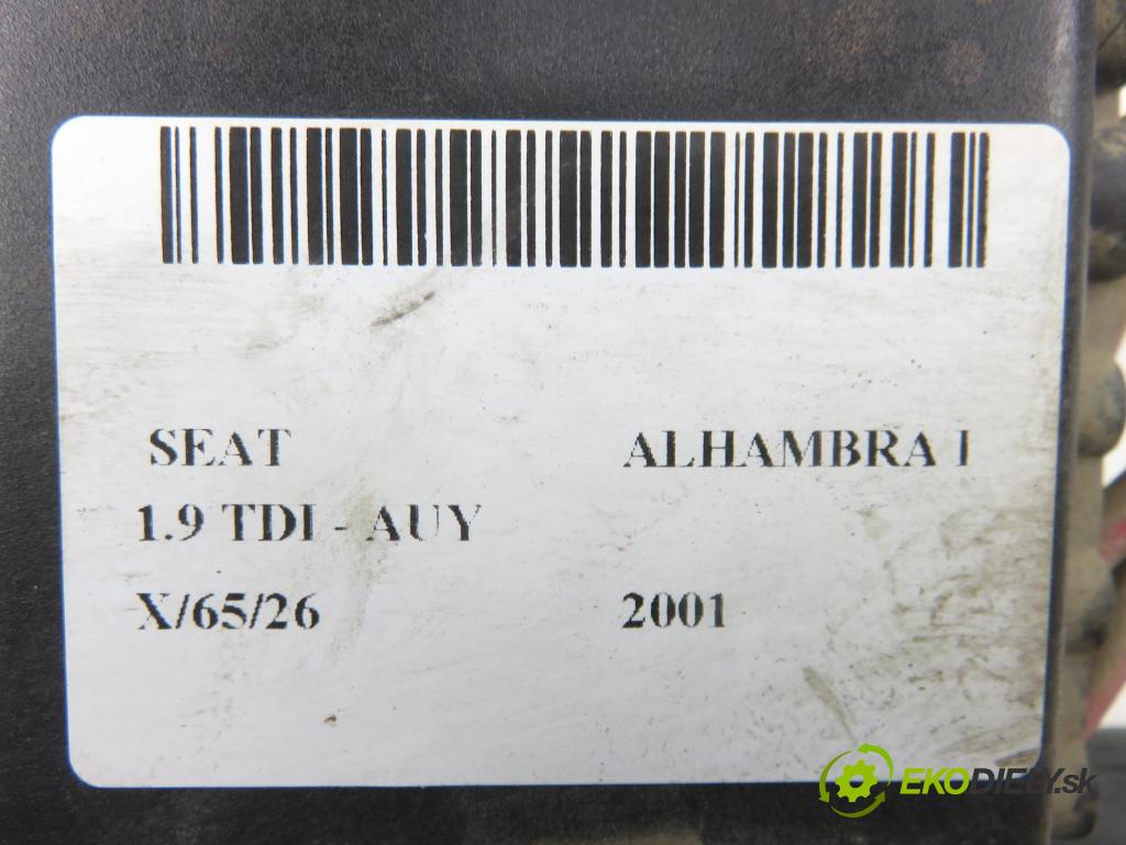 SEAT ALHAMBRA (7V8, 7V9) MINIVAN 2001 85,00 1.9 TDI PD 115 - AUY 1896,00 Skrinka POJISTKY: na BATÉRIA 7M3937548A ; YM2114B261AB ; 7M3937509A
