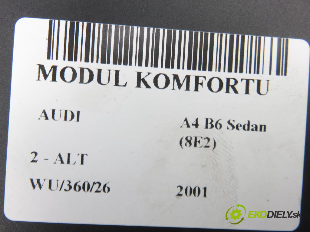 AUDI A4 (8E2, B6) SEDAN 2001 96,00 2 - ALT 1984,00 MODUL komfortu 8E0959433J