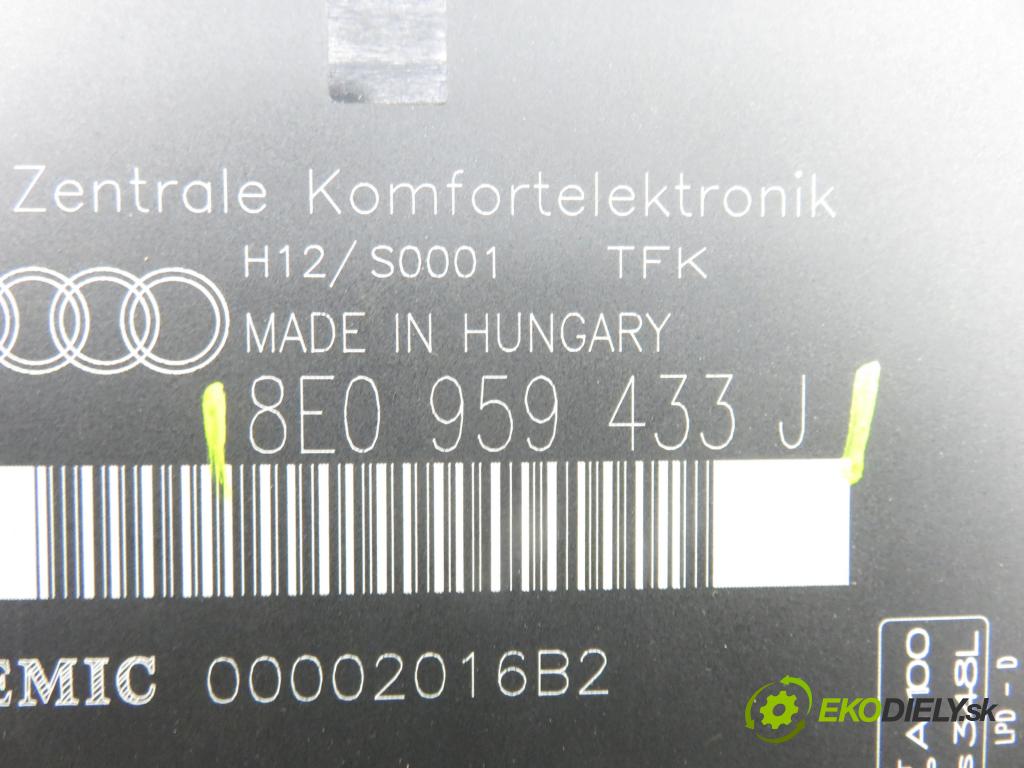 AUDI A4 (8E2, B6) SEDAN 2001 96,00 2 - ALT 1984,00 MODUL komfortu 8E0959433J