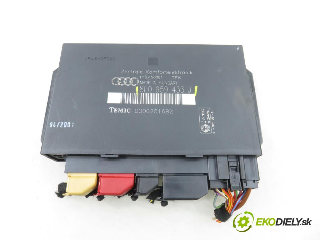 AUDI A4 (8E2, B6) SEDAN 2001 96,00 2 - ALT 1984,00 MODUL komfortu 8E0959433J