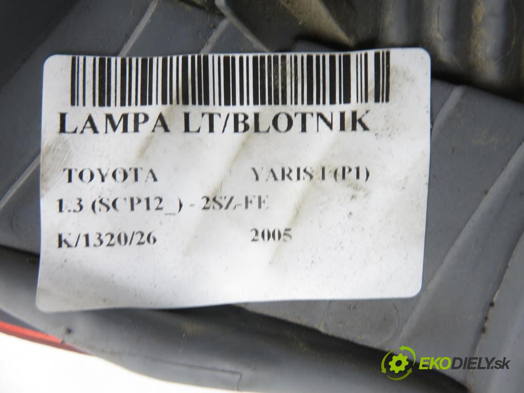 TOYOTA YARIS (_P1_) HB 2005 64,00 1.3 VVTi 87 - 2SZ-FE 1298,00 světlo levé zadní 52053