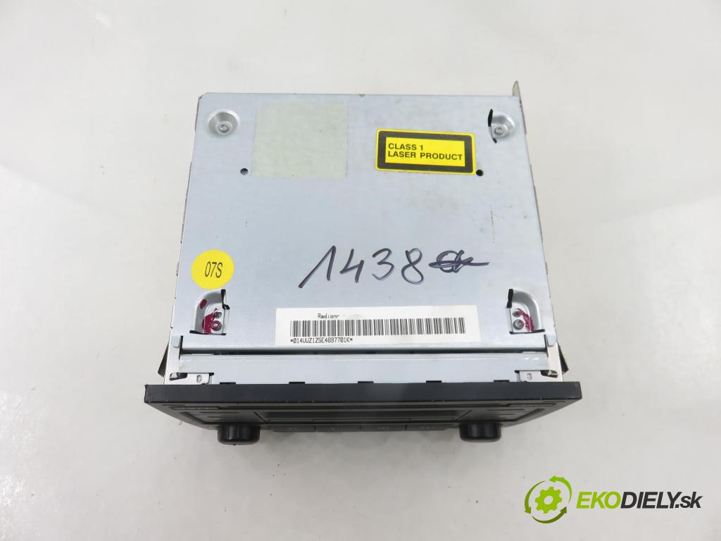 VW POLO (9N_) HB 2006 40,00 1.2 - BMD 1198,00 RADIO CD 6Q0035152