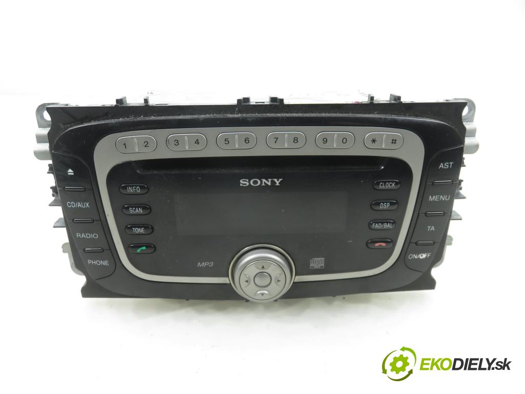 FORD MONDEO IV Turnier (BA7) KOMBI 2009 103,00 2.0 TDCi - QXBA 1997,00 RADIO CD 7S7T18C939CB