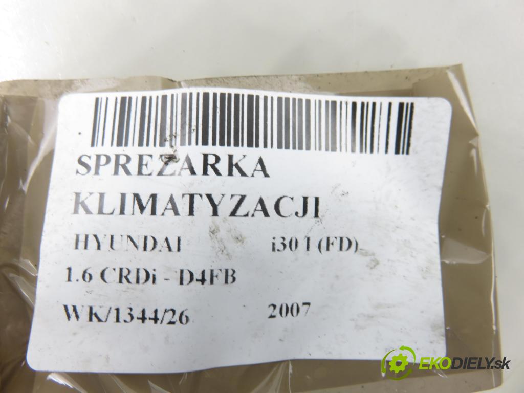 HYUNDAI i30 (FD) HB 2007 66,00 1.6 CRDi 1582,00 KOMPRESOR: klimatizácie  (Kompresor klimatizácie)