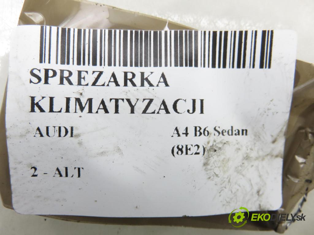 AUDI A4 (8E2, B6) SEDAN 2001 96,00 2 - ALT 1984,00 KOMPRESOR: klimatizace  (Kompresor klimatizace)