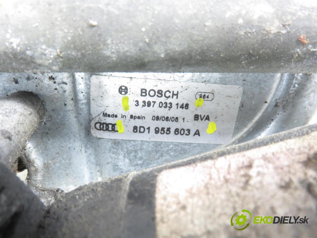 AUDI A4 Avant (8D5, B5) KOMBI 1999 81,00 1.9 TDI - AFN 1896,00 Motorček stieračov 8D1955603A ; 3397033146 ; 8D1955119A