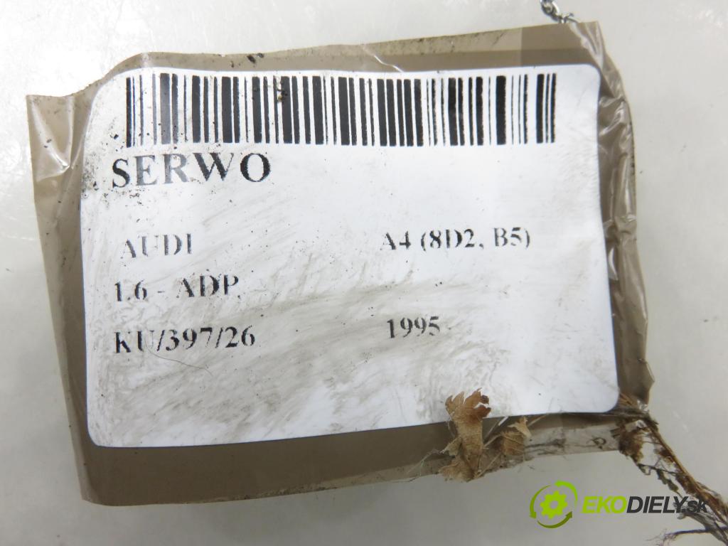 AUDI A4 (8D2, B5) SEDAN 1995 74,00 1.6 - ADP 1595,00 Posilovač 8D0612105A (Servočerpadlo)