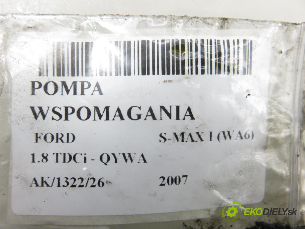 FORD S-MAX (WA6) MINIVAN 2007 92,00 1.8 TDCi - QYWA 1753,00 Pumpa servočerpadlo 6G913A696CC (Servočerpadlo)