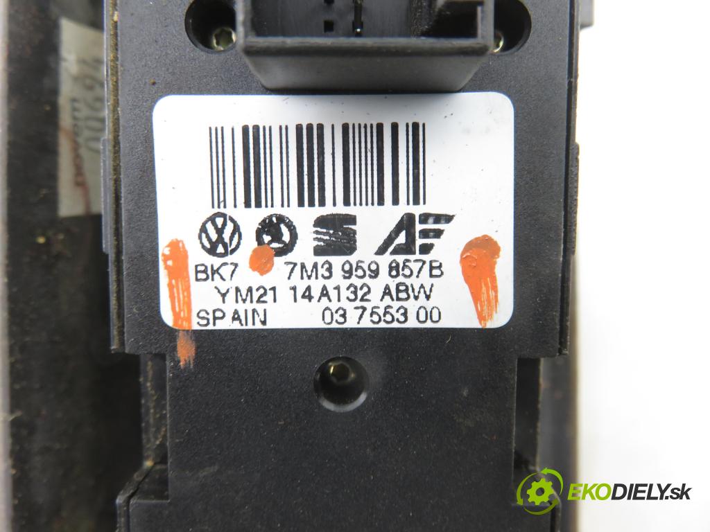 SEAT ALHAMBRA (7V8, 7V9) MINIVAN 2001 85,00 1.9 TDI PD 115 - AUY 1896,00 Panel ovládaní oken 7M3959857B ; YM2114A132ABW