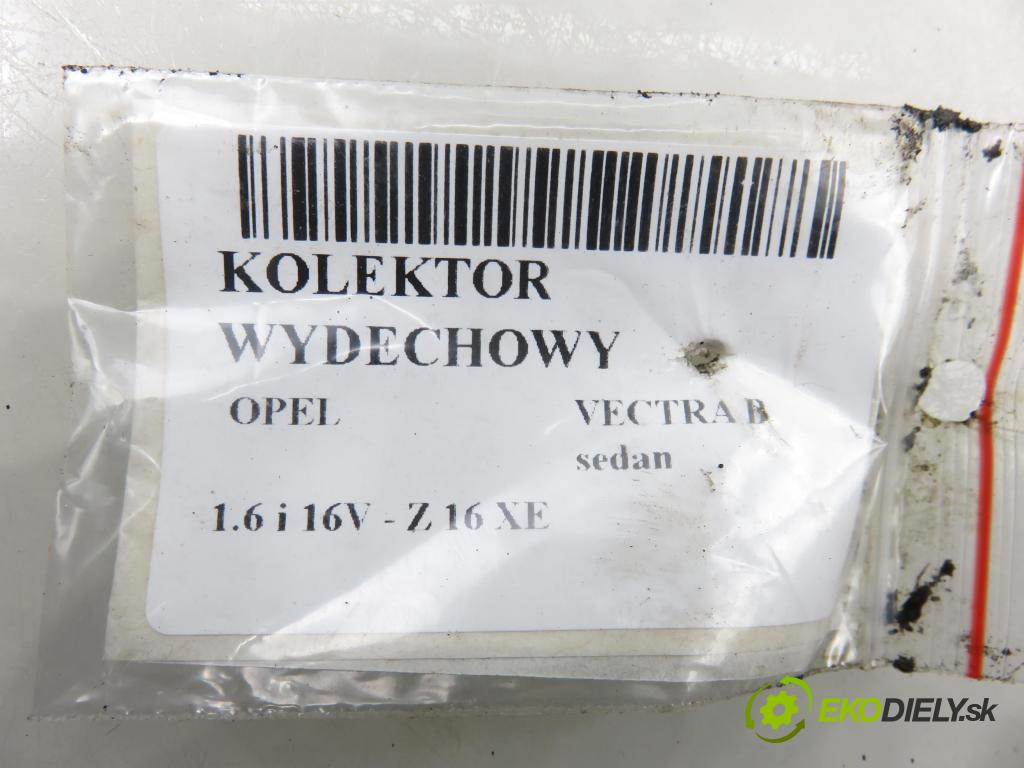 OPEL VECTRA B (J96) SEDAN 2000 74,00 1.6 i 16V - Z 16 XE 1598,00 Potrubie VYČERPAT:  (Výfukové potrubie)