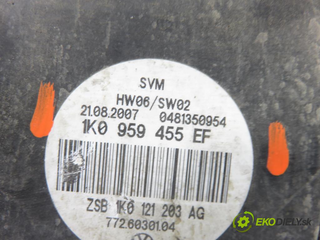 SEAT ALTEA XL (5P5, 5P8) MINIVAN 2007 77,00 1.9 TDI - BLS 1896,00 Ventilátor chladič klíma/voda 1K0959455EF ; 1K0121205AA ; 1K0121207AS