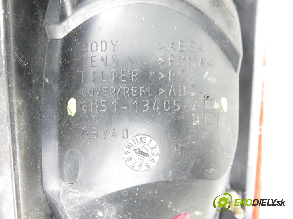 FORD FOCUS II (DA_, HCP) HB 2008 80,00 1.6 TDCi - G8DA 1560,00 Svetlo ľavé zadné 8M5113405A