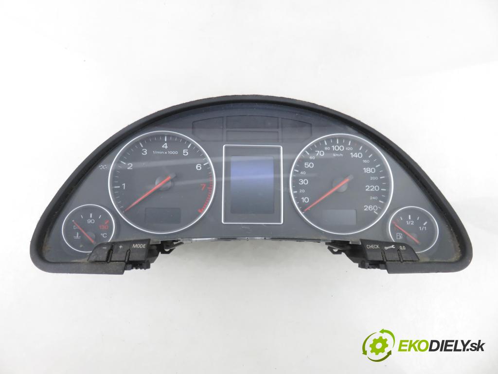 AUDI A4 (8E2, B6) SEDAN 2001 96,00 2 - ALT 1984,00 Prístrojovka elektrický 8E0920900F ; 0263626016