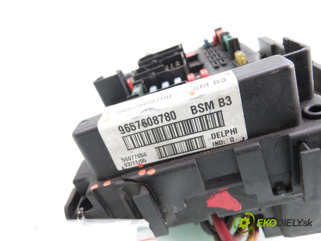 PEUGEOT 206 liftback (2A/C) HB 2001 440,00 1.1 i - HFX (TU1JP) 1124,00 MODUL BSM 9657608780