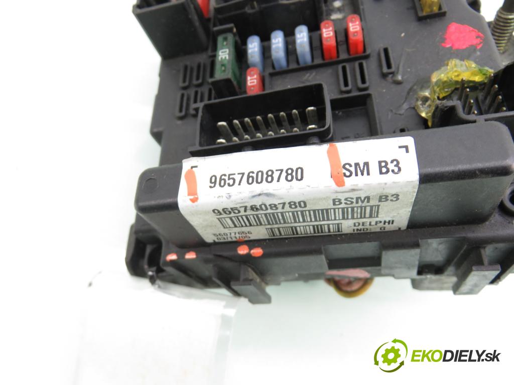 PEUGEOT 206 liftback (2A/C) HB 2001 440,00 1.1 i - HFX (TU1JP) 1124,00 MODUL BSM 9657608780