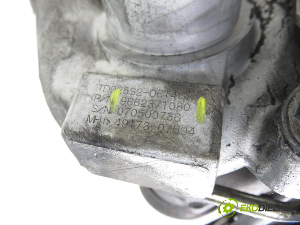 FORD FOCUS II (DA_, HCP) HB 2007 66,00 1.6 TDCi 90 - HHDB 1560,00 Turbodúchadlo 9662371080 (Turbodúchadlo (kompletné))