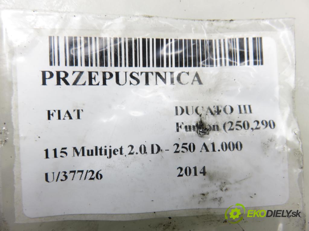 FIAT DUCATO Furgon (250_, 290_) FURGON 2014 85,00 115 Multijet 2.0 D - 250 A1.000 1956,00 Škrtiaca klapka 48CPD6 ; 55229467 ; 48CPD6I (Škrtiaca klapka)
