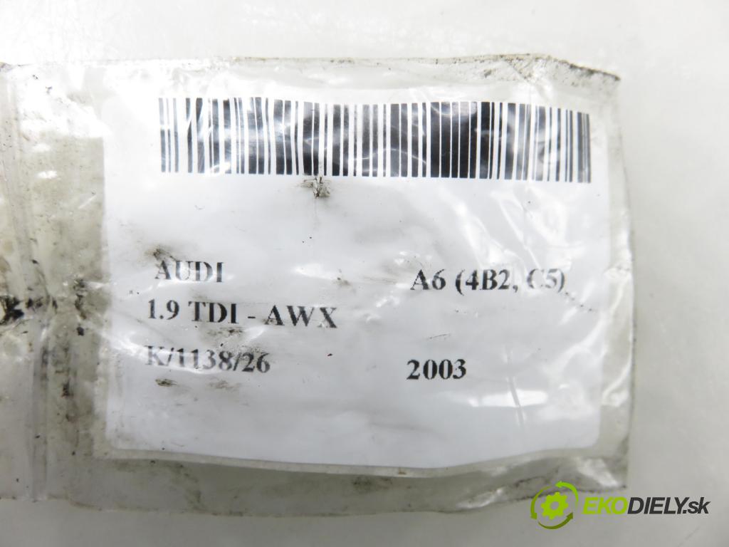 AUDI A6 (4B2, C5) SEDAN 2003 96,00 1.9 TDI - AWX 1896,00 vstříkovač 038130073BA ; 0414720216 (Vstřikovač paliva)