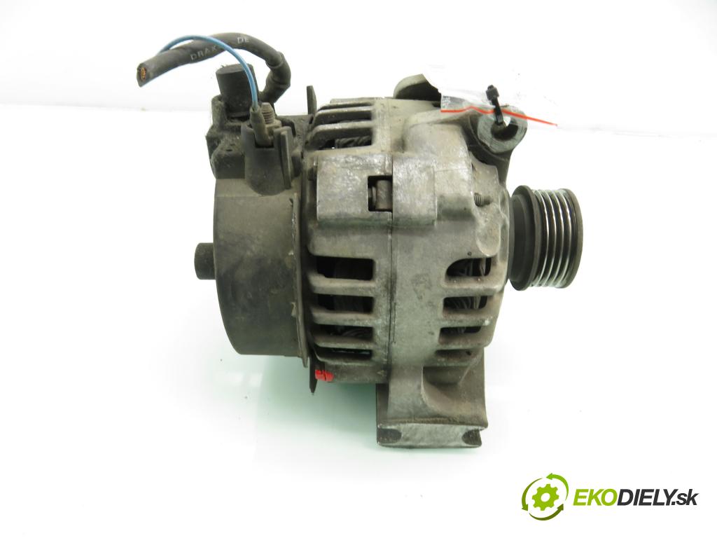 MERCEDES-BENZ KLASA A (W168) HB 2001 75,00 A 160 (168.033, 168.133) - M 166.960 1598,00 Alternátor A0121544502 (Alternátor)